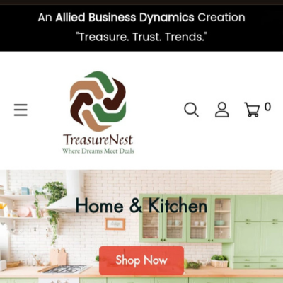 TreasureNest Trusted Online Shopping Platform